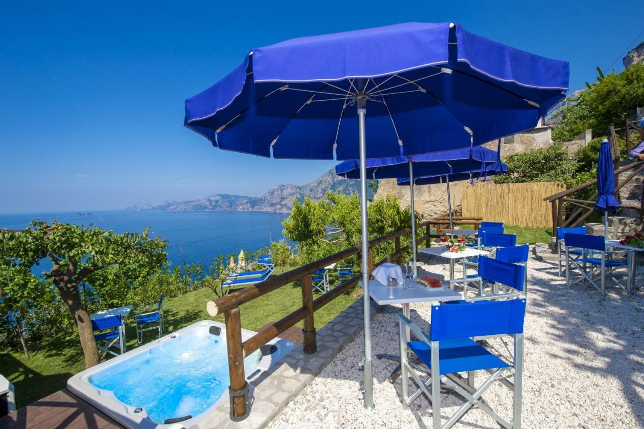 Villa Il Frantoio And Lilmar Praiano Bagian luar foto